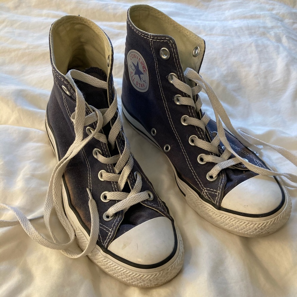 Blue Converse